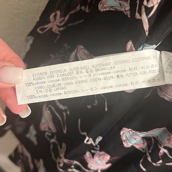 ✨ZARA STUDIO BALLET PRINT RUFFLE SZ XS/S DRESS✨ - Picture 11 of 11